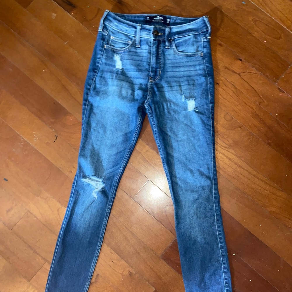 Hollister high rise skinny size 1r